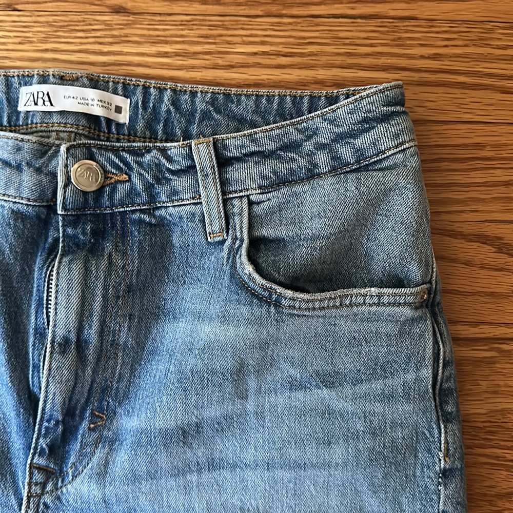 Flared, Ripped, Zara Jeans - Picture 4 of 4